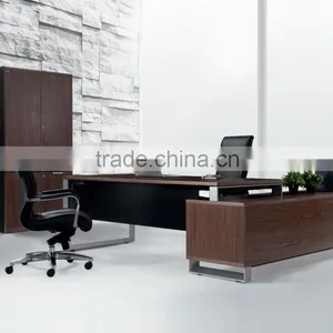 Office Table Executive CEO Desk Office Desk With Credenza thumbnail-2