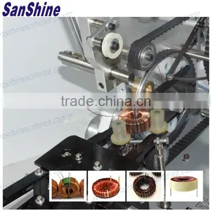 Automatic Power Transformer Toroid Coil Winding Machine(SS900B6 Series Final Coil OD 10~80mm) Replace JVOIL Toroidal Winder thumbnail-1
