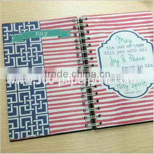 Spiral Notebook Color Pages Printed Notebook Custom thumbnail-4