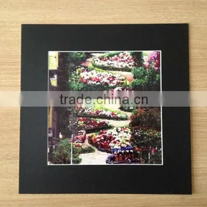 Pre-cut and Dark Color Matboard of Single or Double Layers for Home Decoration thumbnail-6