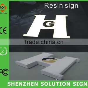 Front Lit Logo Letter Large Size Letter Wall Sign thumbnail-1