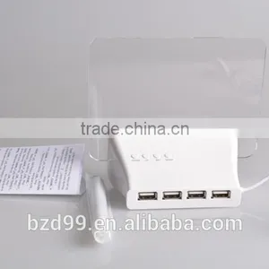 New Promotional Multi-functional USB HUB Electronic Digital Timer Transparent LCD LED Memo Board Alarm Clock thumbnail-5