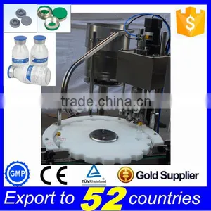 Shanghai Factory Full Automatic Crimping Machine,,bottle Capping Machine thumbnail-1