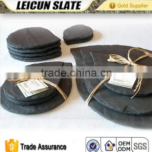 Chinese Natural Slate Cheese Chopping Board Wholesale thumbnail-1