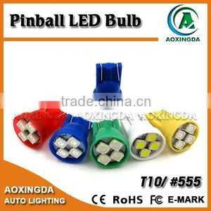 Wedge T10 555 6.3V Pinball Led Lamp White thumbnail-5