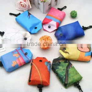 Nylon Fabric Shopping Bags,handle Bag ,foldable,colourful, Variety of Shapes thumbnail-1