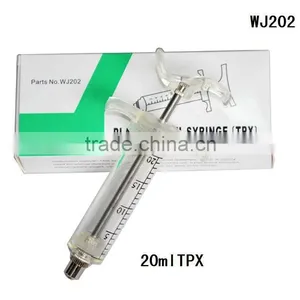Unadjustable Plastic Steel Luer Lock Syringe WJ202 thumbnail-1
