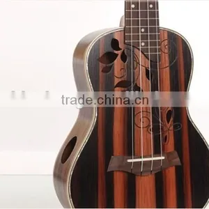 Wholesale Ebony Ukulele,concert Wooden Ukulele thumbnail-3