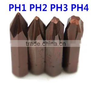 5Pcs 38mm Length Phillips Slotted Screwdriver Set Bit Electric Drill Screwdriver Bits With Magnetic AR-46 thumbnail-3