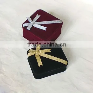 Folding Gift Box for Necklace With Ribbon Closure thumbnail-3