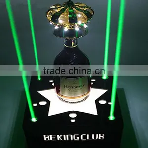Wholesale Noverty Glass Laser Wine Bottle Holder thumbnail-2