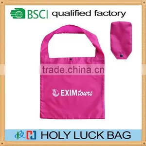 2016 Red Polyester Gift Bag Foldable Pouch Tote HL-PB197 thumbnail-1