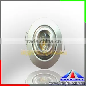 Round White 15/30/45/60 Degree Beam Angle 1*1w Led Ceiling Light thumbnail-1
