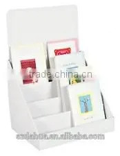 High Quality Retail Cardboard Counter Display Stand,Cardboard Counter Top Display,small Display Stand for CD and DVDs thumbnail-1