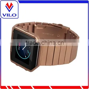 Watch Bumper Frame Case + Stainless Steel Bracelet Strap Band For Fitbit Blaze thumbnail-2