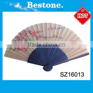 Popular Foldable Souvenir Hand Fan for Wedding thumbnail-6