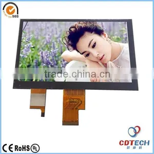 7.0 Inch 1024*600 AUO Portable DVD Player TFT Lcd Display With Cap-TP Quality Choice thumbnail-2