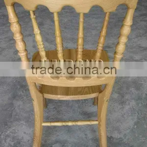 WOODEN DELUXE NAPOLEON CHAIR IN NATURAL COLOUR thumbnail-1