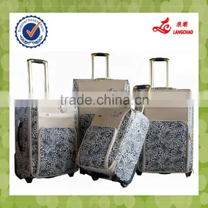 Aluminium Trolley Luggage Middle East Market Leopard Material Aluminium Trolley Luggage Baoding Factory High Quality thumbnail-1