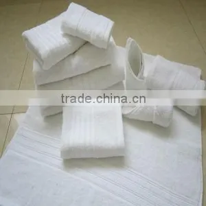 100% Cotton 21s/2 White Used Hotel Towels Cheap Hotel Towel thumbnail-1
