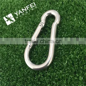 Stainless Steel DIN 5299C Carbine Hook thumbnail-2