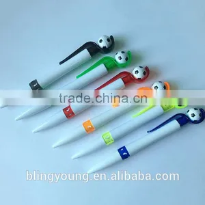 Hot Selling Cheap Plastic Football Pen for Promotion thumbnail-5