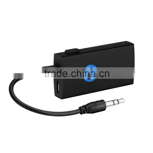 Bluetooth Receiver, Wireless Transmitter, Hands-Free Car Kit With 3.5mm Audio Output, Stereo Music Transmission BTI-010 thumbnail-1