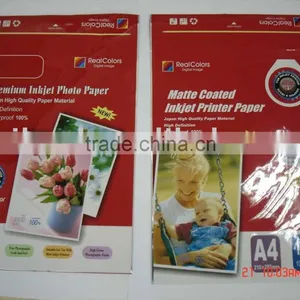 Inkjet Matte Coated Inkjet Photo Paper 128gsm&printing Paper & High Quality With Low Price thumbnail-1