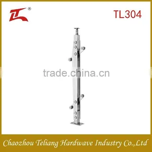 Balcony Stainless Steel Railing Grill Design Stone Baluster Railing thumbnail-2