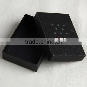 Zippo Brand Packaging Box Made by Black Matte Paper Board for Light of Cigarette Smoking thumbnail-3