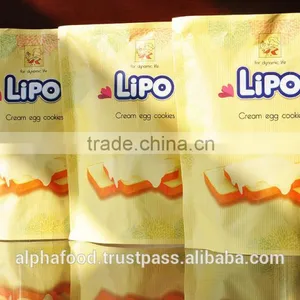 ALPHA'S LIPO EGG COOKIES 129G/BAG - HOT SALES BISCUITS thumbnail-1