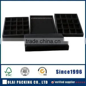 Nice Look Black Velvet Earring and Ring Jewelry Display Wholesale thumbnail-1