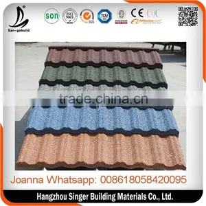 Steel Metal Supplier Green Unfade Construction Materials Roof Tiles for Nigeria/Kenya thumbnail-2