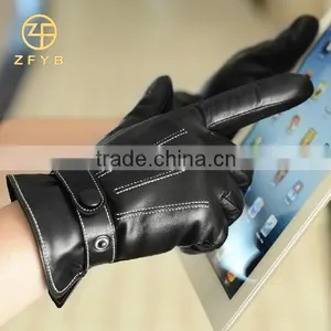 New Fashion Two Finger Touch Screen Gloves,mens Smartphone Gloves for Iphone thumbnail-1