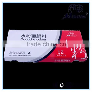 Non-toxic Student Drawing Gouache Color Set thumbnail-1