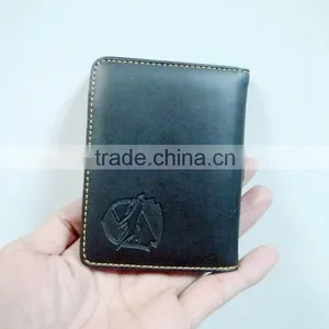2016 Wholesale Card Holder Men's Leather Card Holder Business Card Holder With Window thumbnail-1