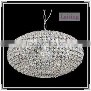 Clear Crystal Ball Pendant Lamp thumbnail-1