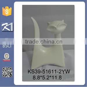 New Style Porcelain Cat Figurines Home Decoration thumbnail-1
