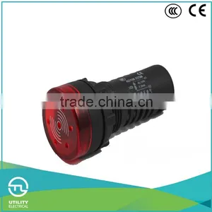 UTL New 2016 Led Signal Indicator Light OEM Color Flash Buzzer Button With Pilot Indicator Lamp thumbnail-1