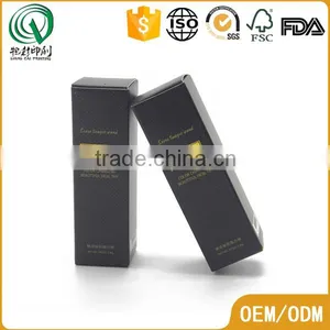 Gold Hot Stamping Black Nail Polish Package Box Package Box thumbnail-2