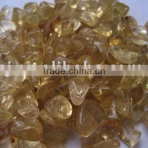 Medium Citrine Quartz Crystal Tumbled Stone thumbnail-1