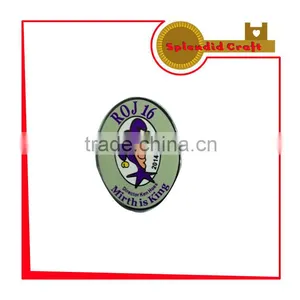 High Quality Silkscreen Print Lapel Pins thumbnail-1