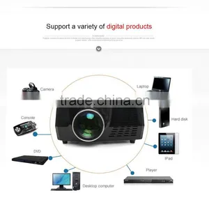 Best Selling !! 2800 Lumens SD HDMI USB Port 1080P Full HD LCD Projector thumbnail-3