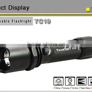 High Power Tactical Police Used Led Flashlight thumbnail-6