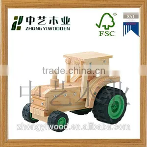 High Quality Home Decor DIY Wooden Car thumbnail-4