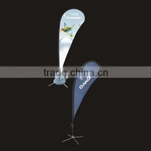 Flying Banner Teardrop Banner Beach Flag for Advertising thumbnail-1