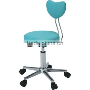 Leather Ottoman Stool thumbnail-1