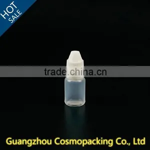 10ml PE Plastic Ejuice Bottles,e-cig Dropper Bottle With Tamper Evident Cap thumbnail-1