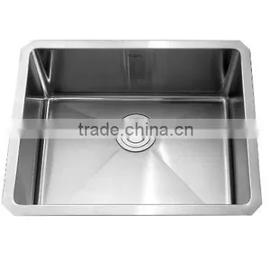 China Suppliers Stainless Steel Undermount Single Bowl Handmade Kitchen Sink thumbnail-4