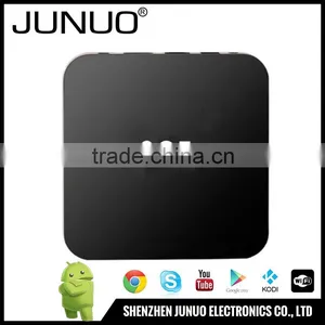 JUNUO 2016 Newest Firmware Update A53 Quad Core Google Linux Marshmallow Smart Android 6.0 tv Box thumbnail-1